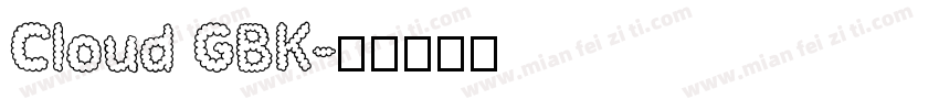 Cloud GBK字体转换
